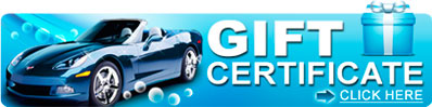 Mobile Car Detailing Gift Certificate Broward County